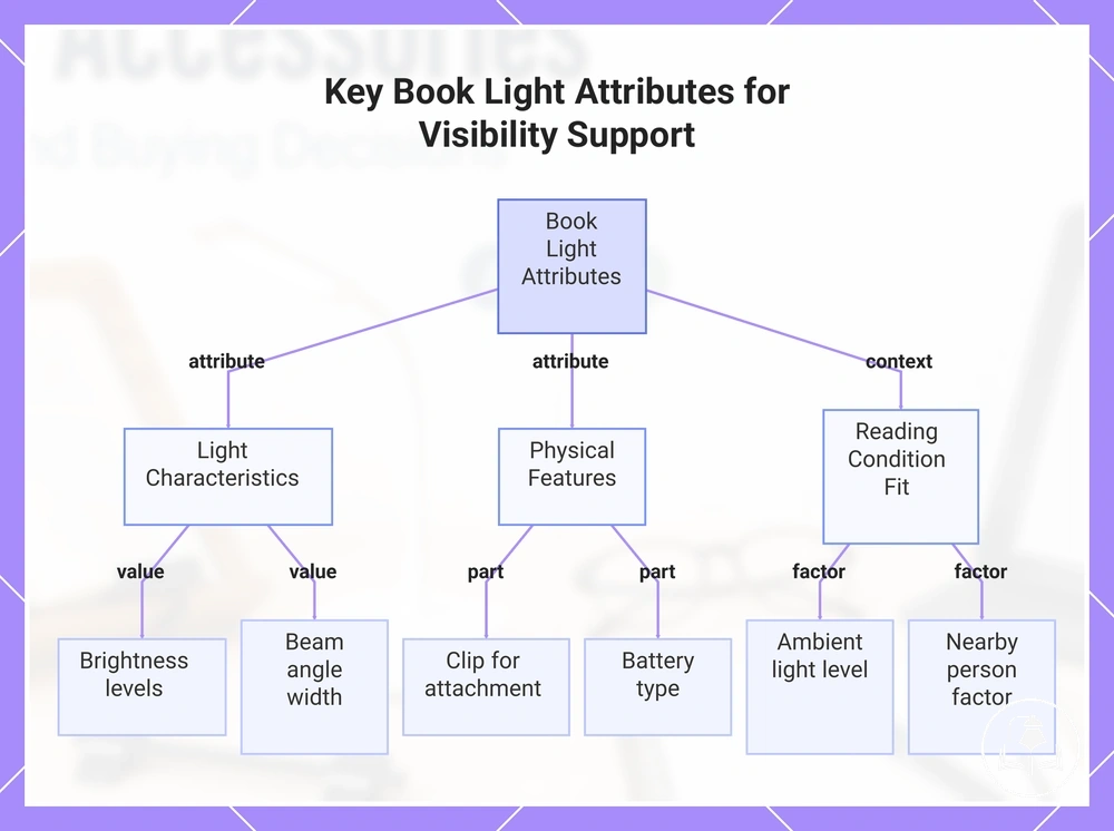 Key Book Light Attributes for Visibility Support