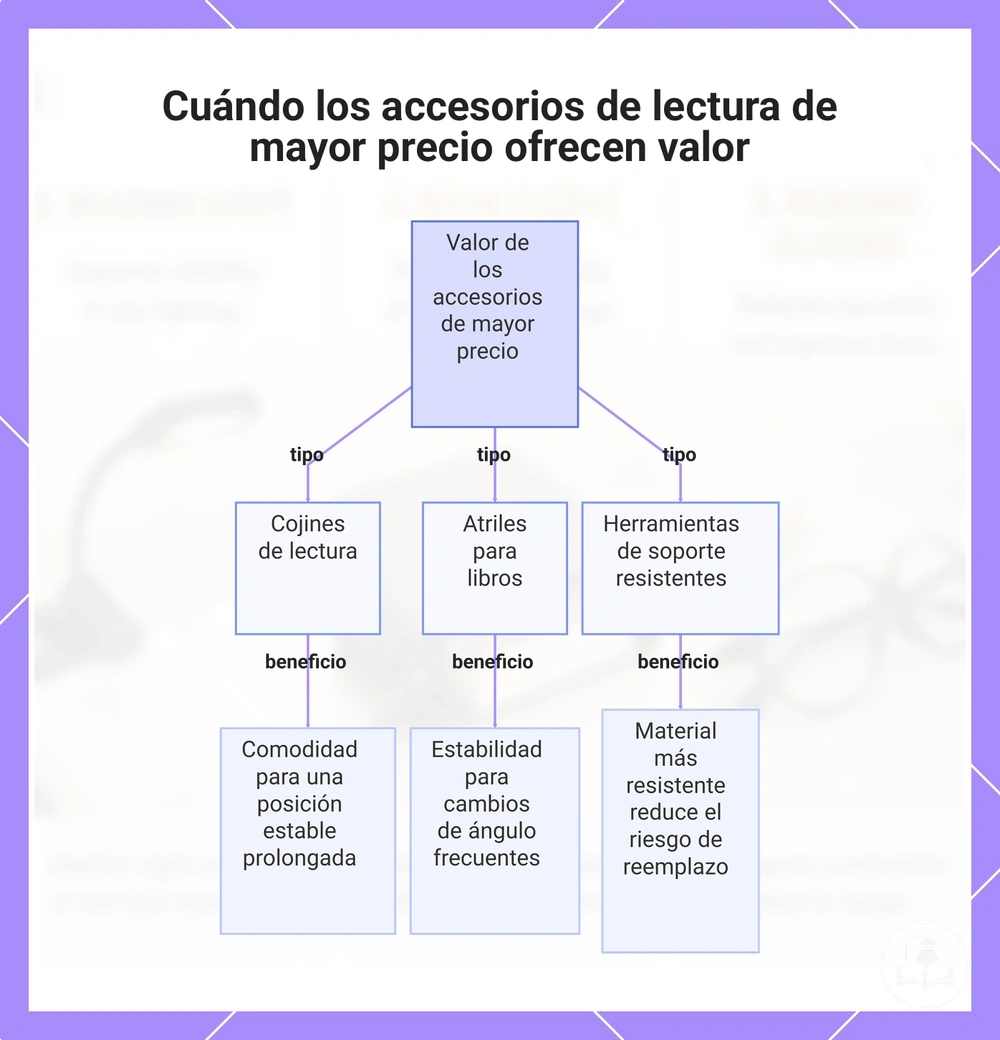 Cuándo los accesorios de lectura de mayor precio ofrecen valor