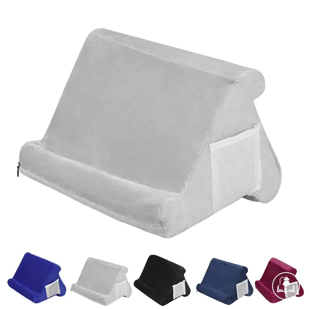 Support coussin en mousse pour maintenir des livres ou tablettes pendant la lecture