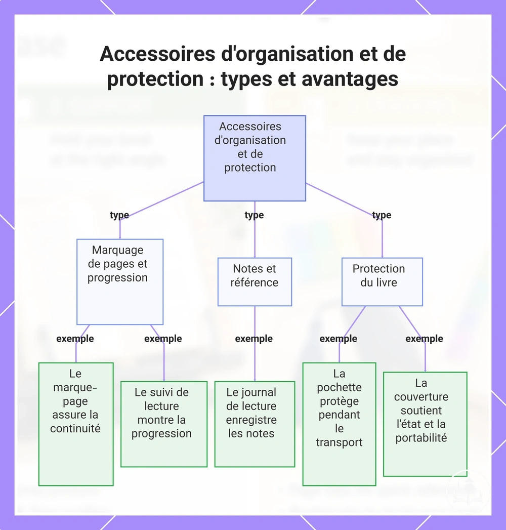 Accessoires d'organisation et de protection : types et avantages