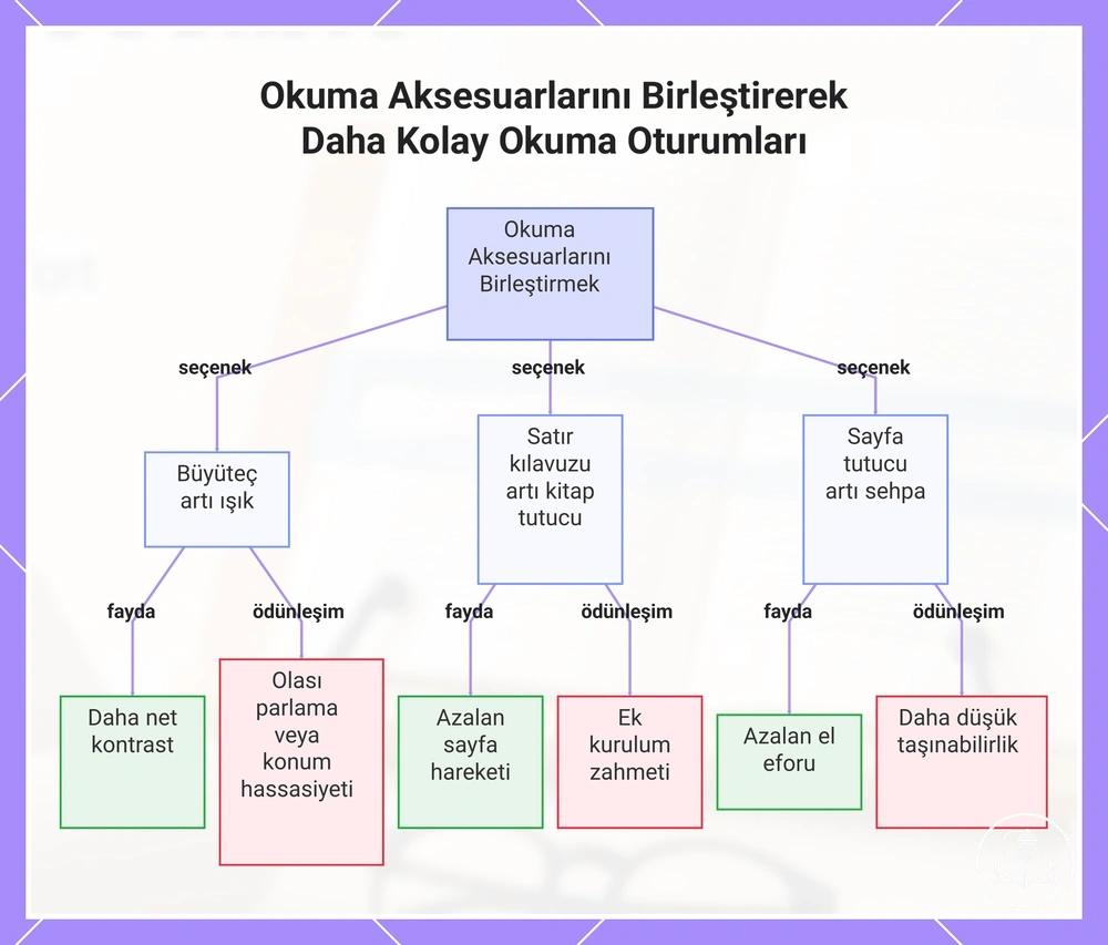 Okuma Aksesuarlarını Birleştirerek Daha Kolay Okuma Oturumları