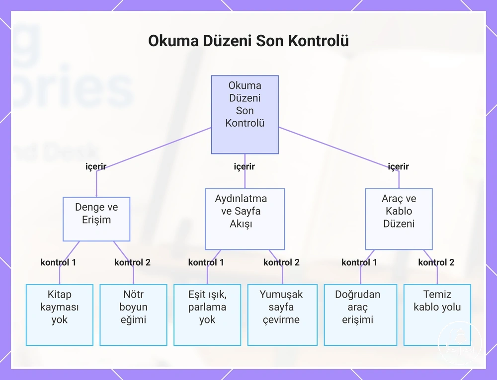 Okuma Düzeni Son Kontrolü