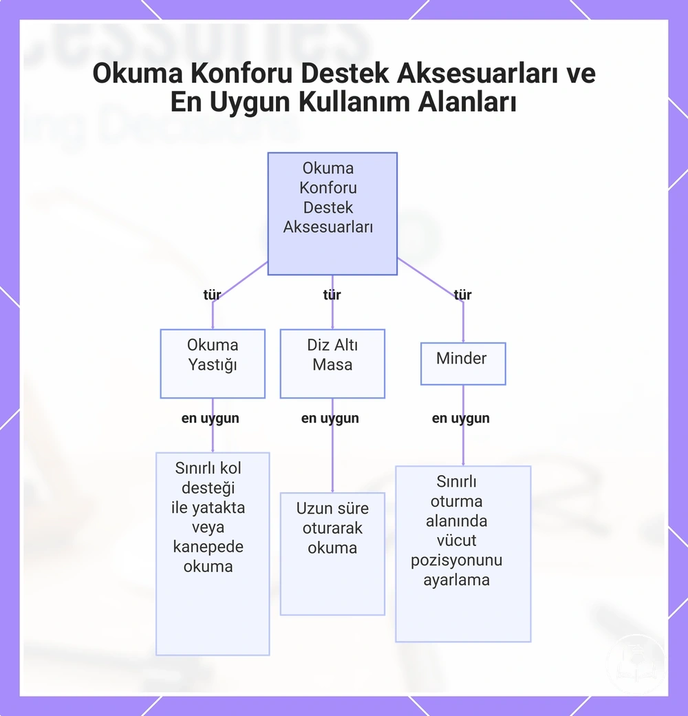 Okuma Konforu Destek Aksesuarları ve En Uygun Kullanım Alanları