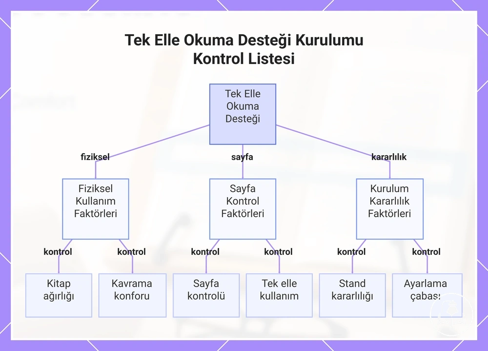 Tek Elle Okuma Desteği Kurulumu Kontrol Listesi
